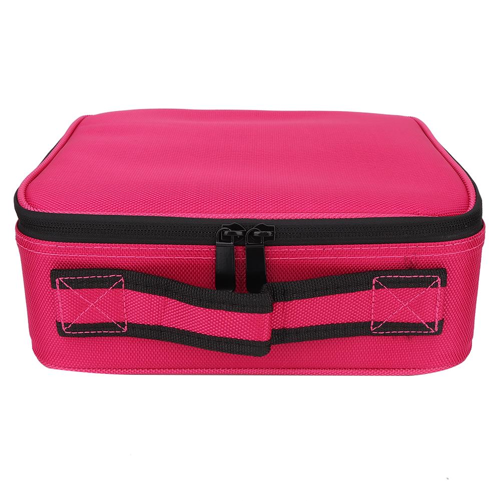 Professioneller Multifunktions-Kosmetik-Make-up-Pinsel Nagelwerkzeug Heimaufbewahrungstasche Etui