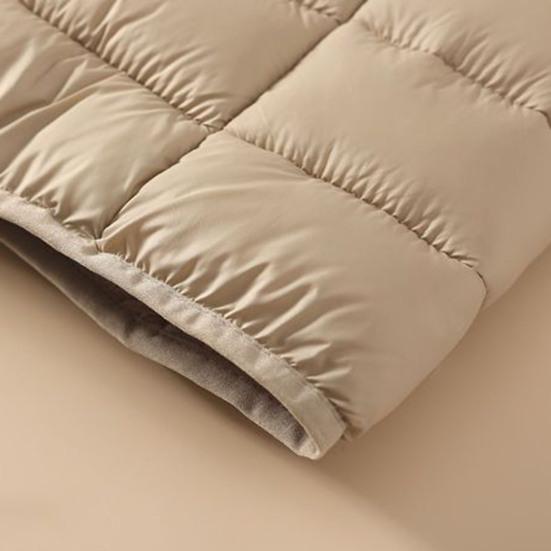 Puffer Vest for Women Slim Fit Lightweight Quilted Sleeveless Jacket Zip Up Stand Collar Padded Down Coat Winter Warm Outerwear