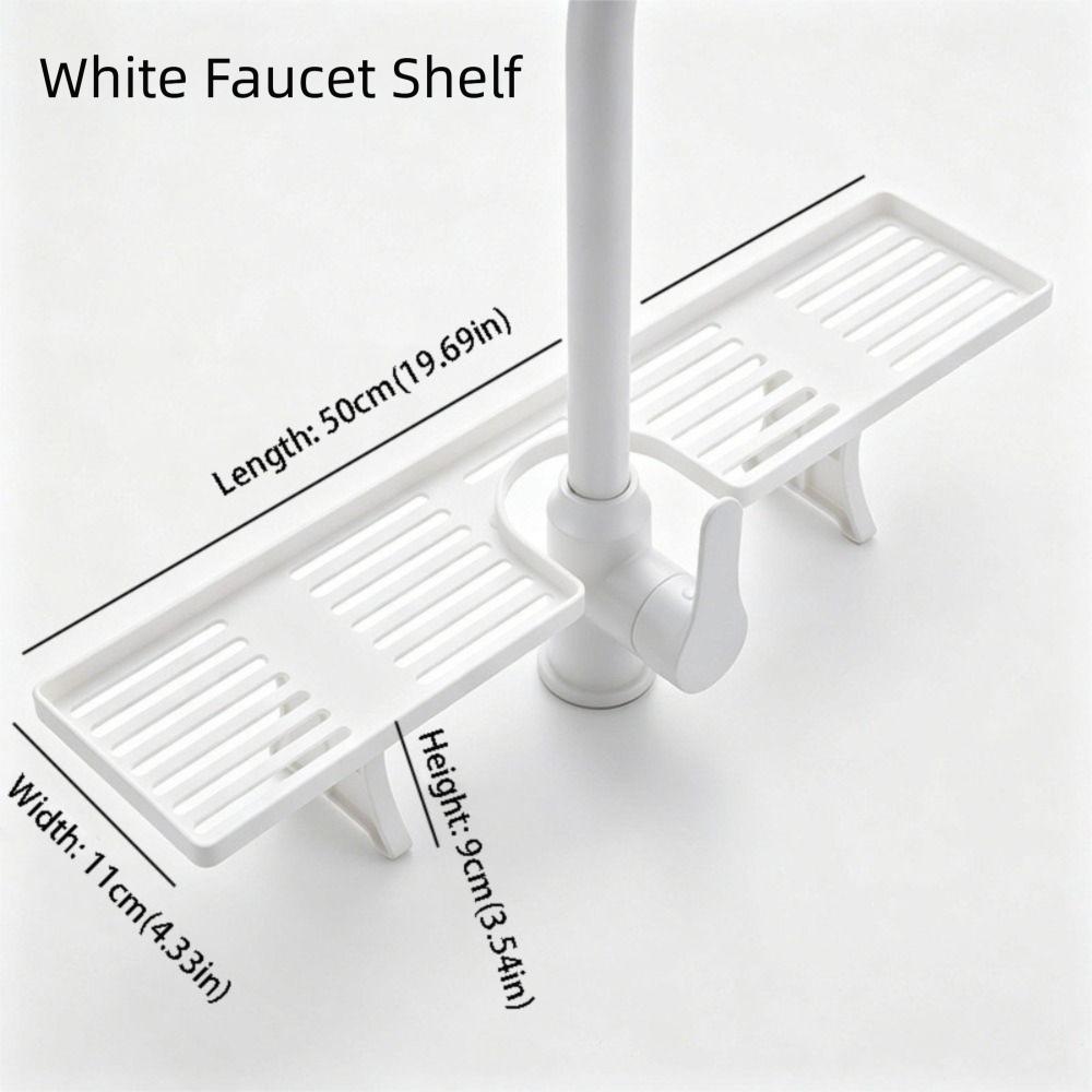 Mesh Faucet Storage Shelf Water Drainage Kitchen Drainage Holder Bathroom Storage Rack  Household