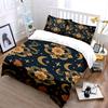 Flowers, moons, snakes, stars. Bedding sets Duvet cover sets Duvet covers Pillowcases(1* Duvet Cover 2* Pillowcases without duvet insert)