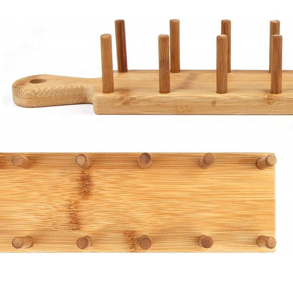 Taco-Halter aus Holz mit Griff, umweltfreundliches Vorspeisen-Servierset, Vintage-Taco-Tablett-Organizer für Tortillas