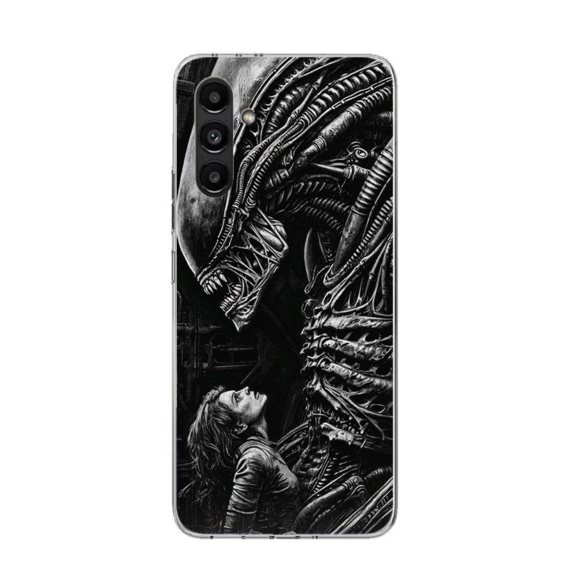 Cool A-Alien X-Xenomorph Phone Case For Samsung Galaxy A16 A14 A15 A13 A56 A54 A55 A53 A26 A24 A25 A23 A36 A34 A35 A33 A05S A04S