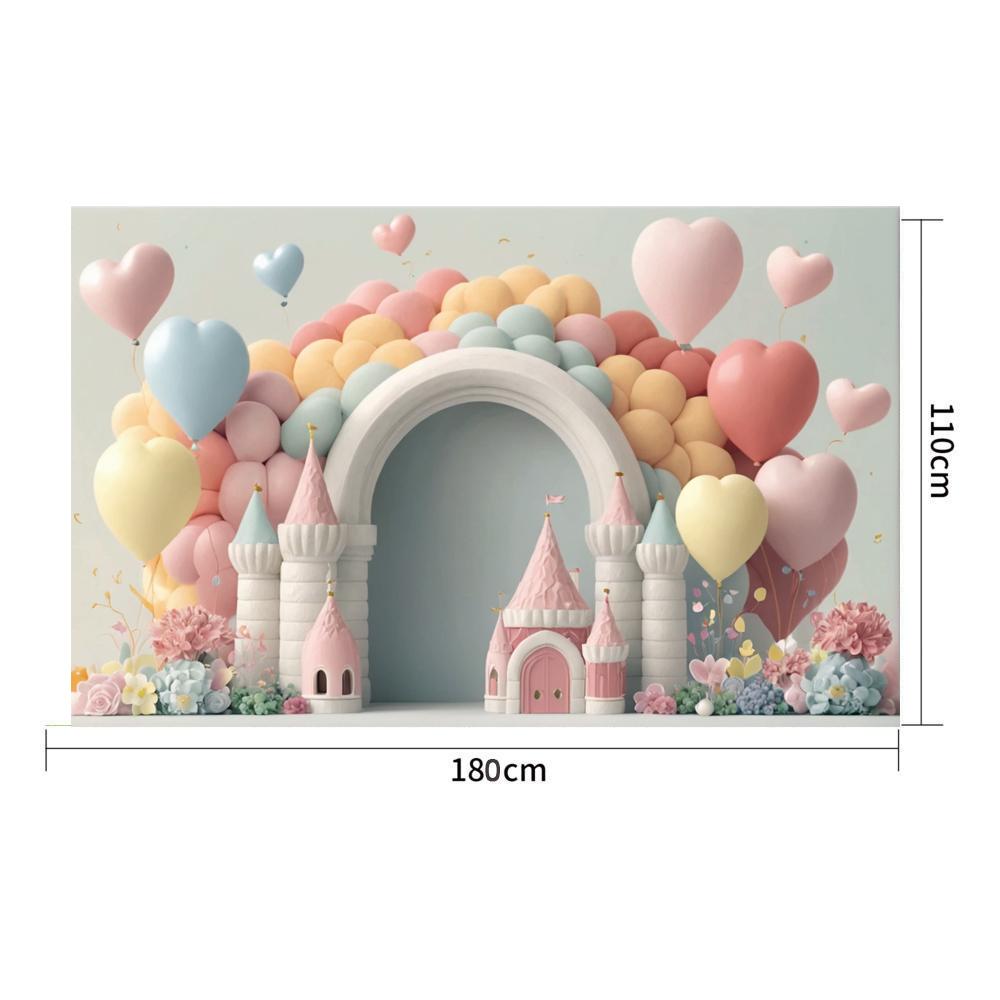 

Фон для вечеринки по случаю первого дня рождения новорожденного ребенка Воздушные шары для девочек и мальчиков Торт для вечеринки по случаю рождения ребенка Декор Фотостудия Реквизит