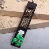 Painted Koi Bookmark Ebony Auspicious Koi Bookmark Purple Light Sandalwood Every Year More Than Study Supplies Can Be Engraved