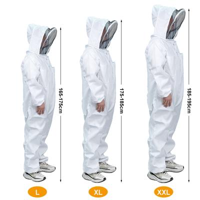 Full Body Beekeeping Clothes Professional Beekeepers Clothes Protection Gloves Beekeeping Safe Veil Unisex Children Protective