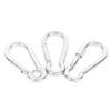 304 Stainless Steel Spring Carabiner Safety Buckle with High Load-Bearing Capacity