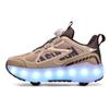 Luminous Children's Roller Skates with 4 Wheels and Detachable Wheels for Boys in Summer Girls' Sports Shoes with Wheels Sneaker