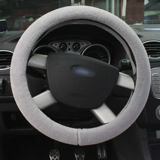 Hot-Selling Plush Car Steering Wheel Cover - Winter Warm Interior Accessory