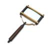 Vintage Rectangular Magnifying Glass With Metal Frame