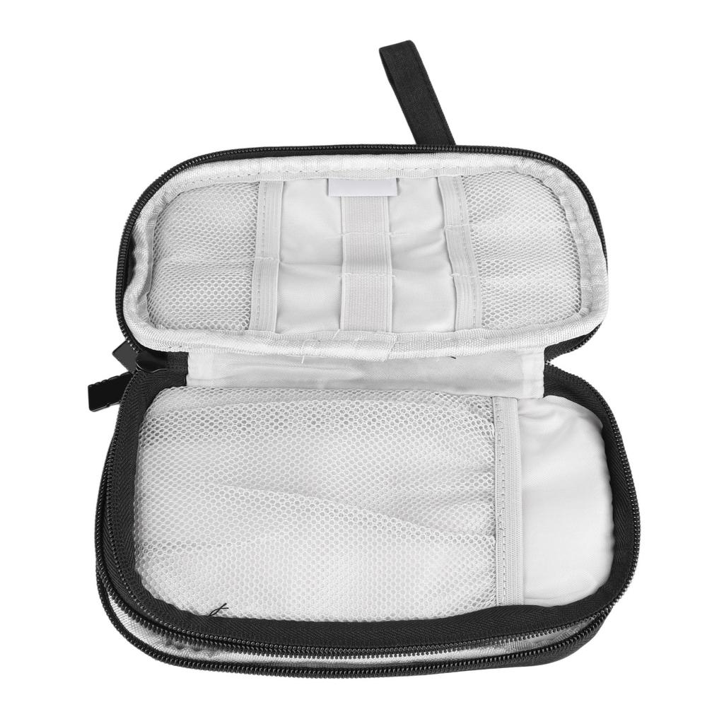 Digitale Zubehör Aufbewahrungstasche Schwarz mit Kopfhörertasche Smartes Mobiltelefon Geräte Zubehör