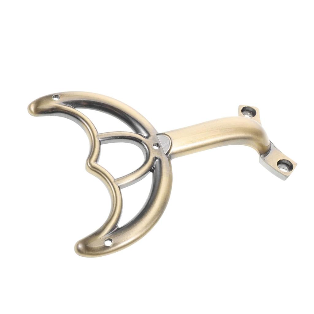 Elegante Supporto a Braccio per Ventilatore da Soffitto in Lega di Zinco Dorata, Rastrelliera, Design Silenziosi per Uso Domestico e Ufficio, Miglioramento dell'Estetica