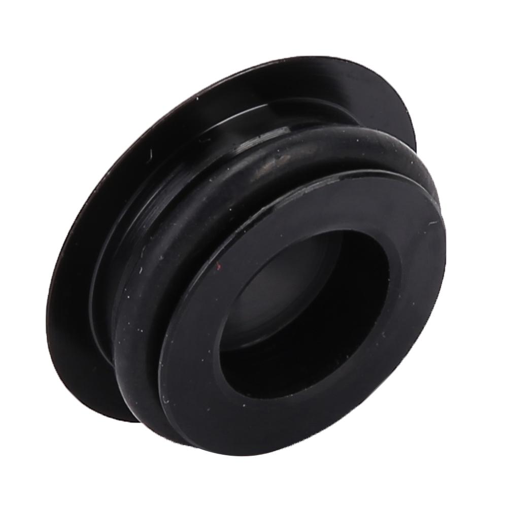 Housse anti-poussière creuse pour manivelle de vélo de montagne en alliage d'aluminium noir, accessoire de vélo