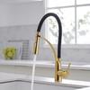 Zinc alloy kitchen hot and cold dual-purpose faucet, single joint universal rotatable silicone sink sink sink faucet