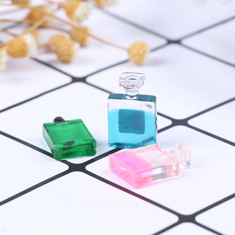6 Bottles 1:12 Scale Dollhouse Miniature Furniture Perfume Decoration Toy