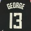 Jordan X NBA Collaboration Paul George 13 Clippers Statement Edition AU Basketball Jersey Men jersey Black DQ0170-010