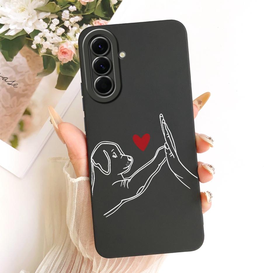 Per Samsung Galaxy A57 5G Custodia SM-A576B Cane Coniglio Cartone Animato Carino Cover Morbida Custodia per Telefono in TPU Per Samsung A57 A 57 GalaxyA57 5G Borse