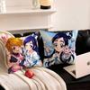 1pc Futari Wa Pillow Case Fashion Square Pillowcase Bedroom Sofa Room Ins Decoration Leisure