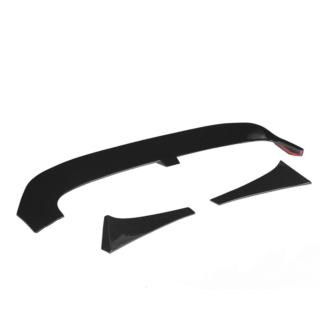 For Clubsport Style Rear Roof Spoiler Wing Kit UV Resistant for MK7 MK7.5 Standard 2013 2020(Gloss Black )