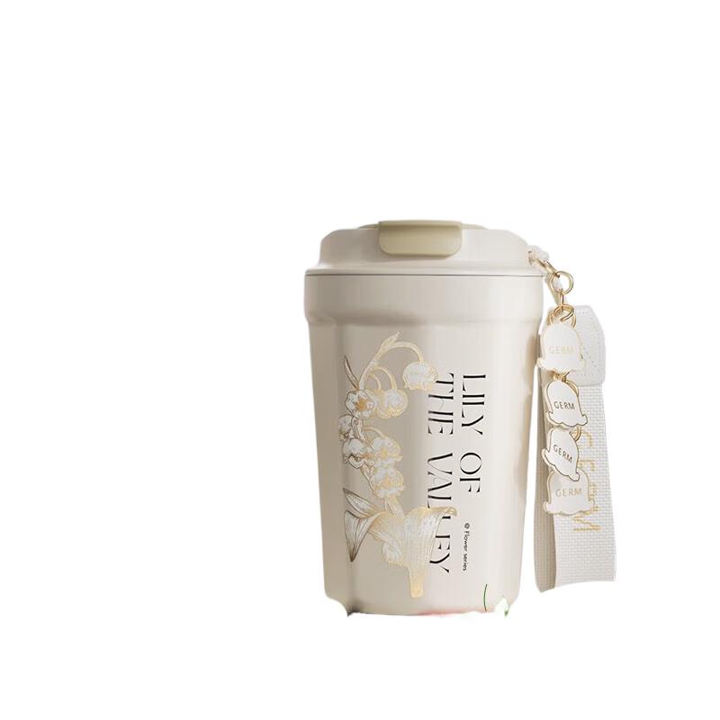 Germ Lily of the Valley 316SS Dual-Drink Thermal Mug