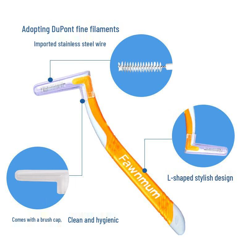 FAWNMUM Classic L-shape Interdental Brush