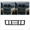 For BMW 3 Series E46 1998-2005 Carbon Fiber Console AC Panel Control Trim Cover