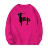 Women's High-End Loose Hoodie with Plus Velvet - Spring/Autumn Pitaya Top
