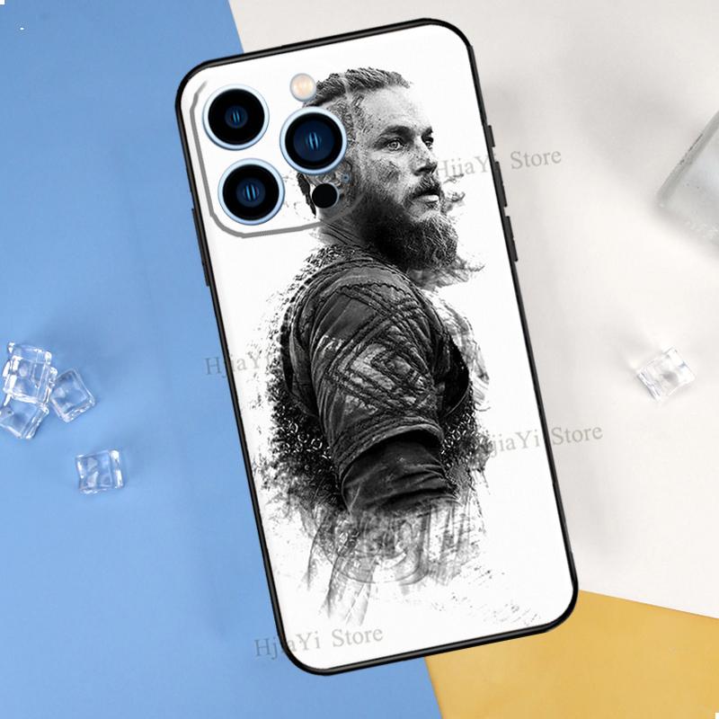 Ragnar Lothbrok Vikings Fall Für iPhone XR X XS Max 5S 6S 7 8 Plus SE 2020 11 12 13 Pro Max Mini Telefon Abdeckung