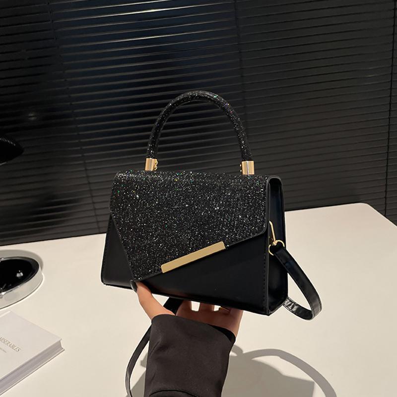 Retro Niche Design Crossbody Malá Čtvercová Kabelka Dámská Luxusní Kabelka Nová Trendy Módní Klopová Kabelka a Peněženka AVE