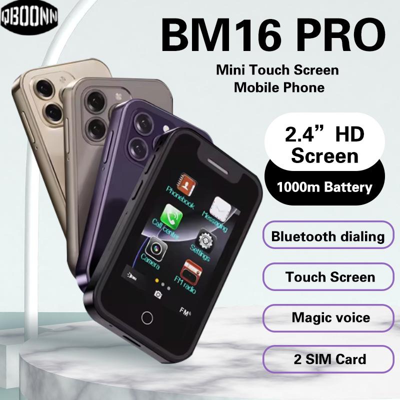 

BM16Pro Старший сенсорний телефон з двома SIM-картами, клавіатурою, підтримкою багатьох мов сірий колір