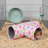 Warm Guinea Pig Tunnel House Thickened Hamster Tunnel Habitat Guinea Pig Hiding Cave  Exercising