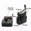 1PCS FA2-6/1BEK Lock On Power Tool Electric Drill Speed Control Trigger Button Switch MT603MT651MT60 Hand Drill Switch