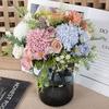 Simulation Flower Practical Anti-fading Vivid Color Artificial Flower DIY Peony Fake Artificial Rose Bouquet Wedding Accessories
