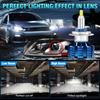 2 ks 6stranných 30000LM 3D H7 CSP LED žárovek do světlometů Canbus 360° H1 H11 HB3 HB4 9012 Hir2 Led H8 9006 9005 Auto Turbo světlomet 80W Auto žárovka 12V 6000K