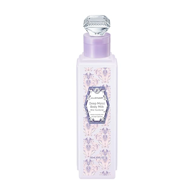 JILL STUART Deep Moist Body Milk, Milk Tea Blend, 250ml