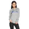 Champion Sweatshirt Oxford Size M Size Women's CW-MS104, Gray, (Japan M)