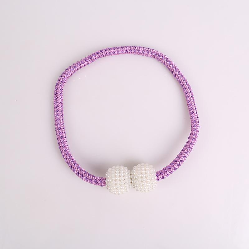 New 8-1PC Pearl Magnetic Curtain Clip Curtain Holders Tie Back Buckle Clips Hanging Ball Buckle Tie Curtain Decor Accessories