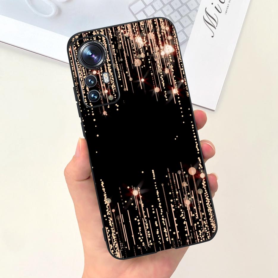 For Xiaomi Mi 12 Lite 5G Case Cute Fashion Cartoon Cover Soft Silicone Phone Case For Xiaomi Mi 12 12X Mi12 Pro 5G Fundas Bumper