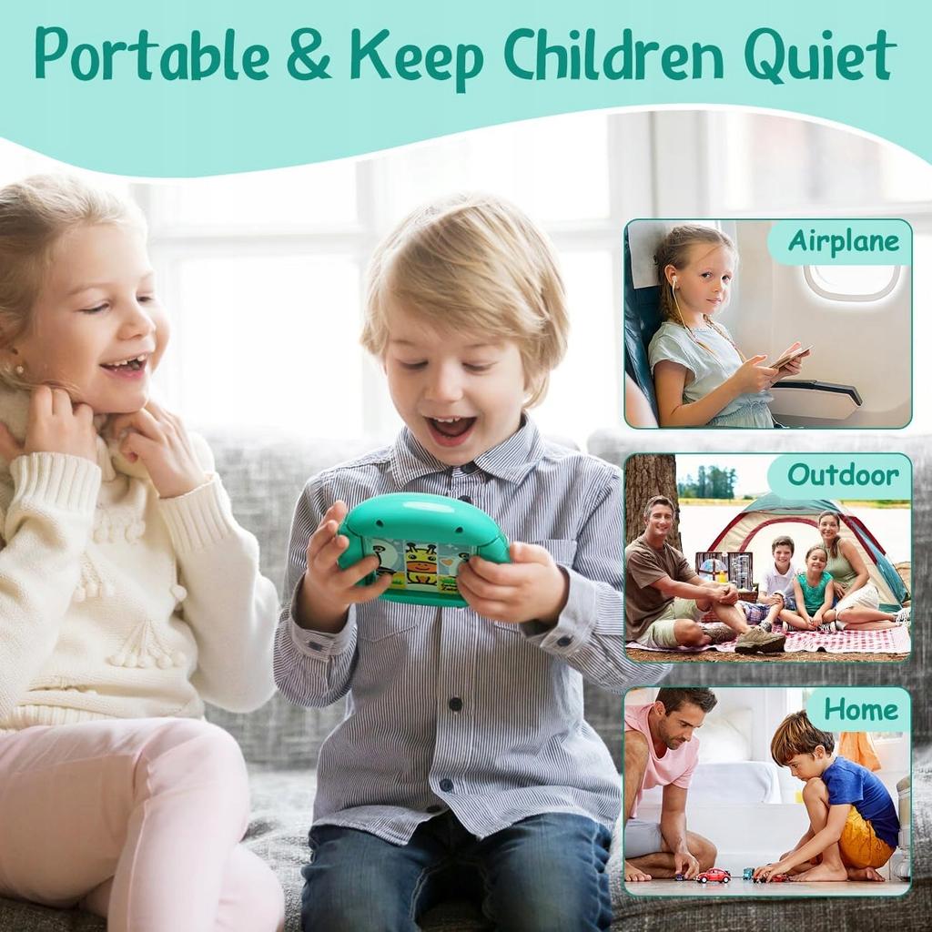 4-In-1 Rotating Picture Puzzle Sensory Toy For Children