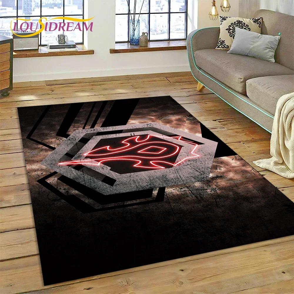 WOW, World of Warcraft Demon Hunter, Lich King Game Carpet Rug for Bedroom Living Room Home Sofa Decoration,Kid Decor Floor Mat