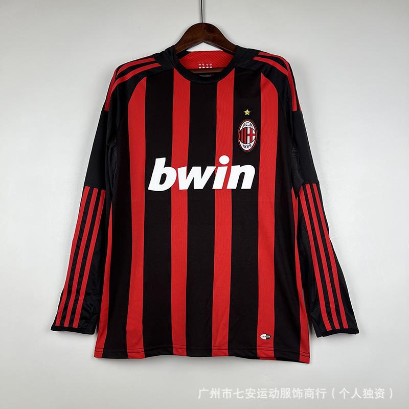 Football Jersey Classic Retro Long-sleeved England Portugal Inter Milan France Jersey Wholesale Support One Piece of Hair