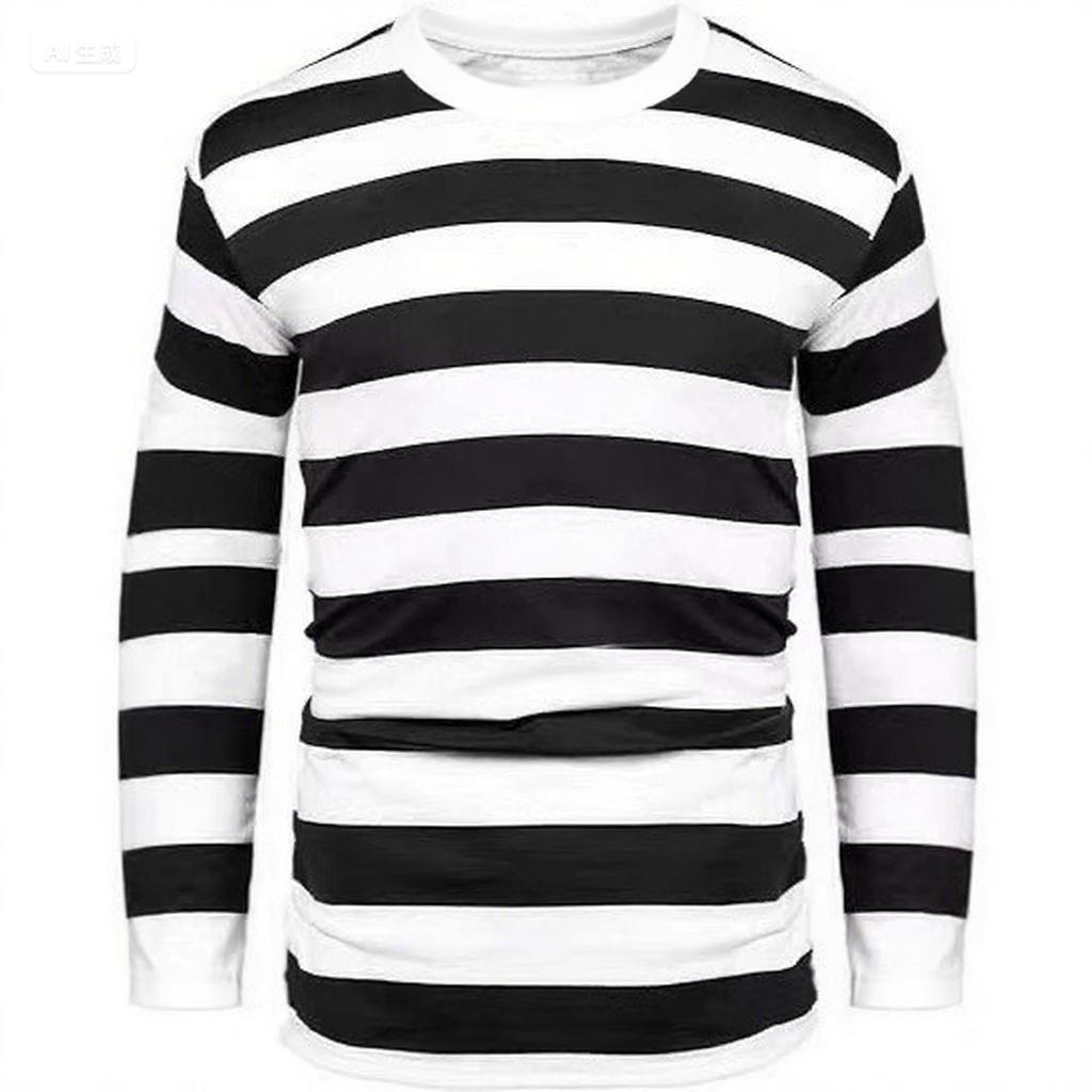 Pánské klasické pruhované tričko ve vintage stylu, cyklistická mikina, rychleschnoucí, prodyšné, s kulatým výstřihem, motorkářský top, všestranný styl