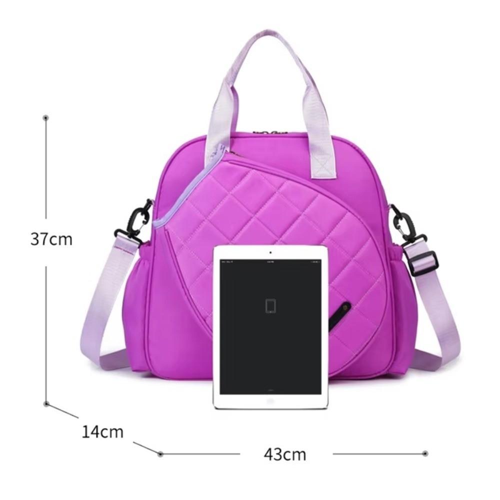 Large Capacity Tennis Bag Waterproof Racket Storage Bag Badminton Bag  Outdoor Sports