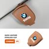 For BMW Suede Car Sunglasses Holder Sun Visor Glasses ML34 Hanger Storage Clip E90 E60 E46 E39 F30 F10 E87 X3 X4 X5 X1 G30 G20