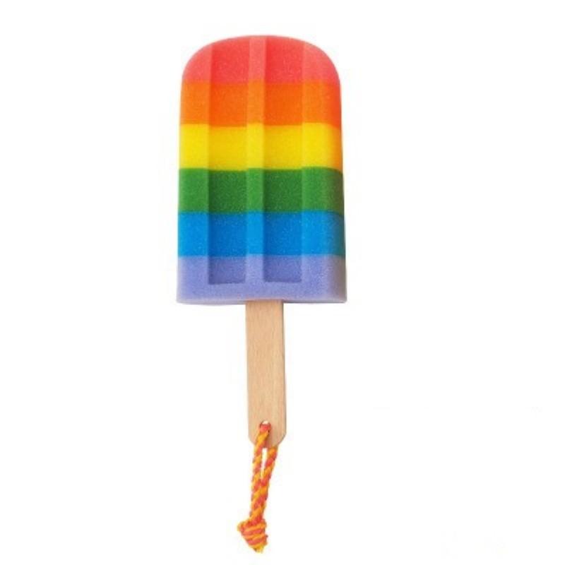 Creative Ice Cream Sponge Bath Brush For Kids With Gentle Cleaning Fun