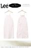 Lee Denim Overalls with Loose LL9049 Women's Skirt, Fit, White,