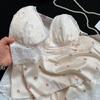 Elegant Women's Ice Silk Pajama Set: Camisole, Long Sleeve, Long Pants - Four-Piece for Spring, Summer, and Autumn