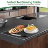 Acrylic Cutting Board with Counter Lip 16x12 Inch Non-Slip Clear Kitchen Chopping Boards for Countertop Protector Apartment Essentials