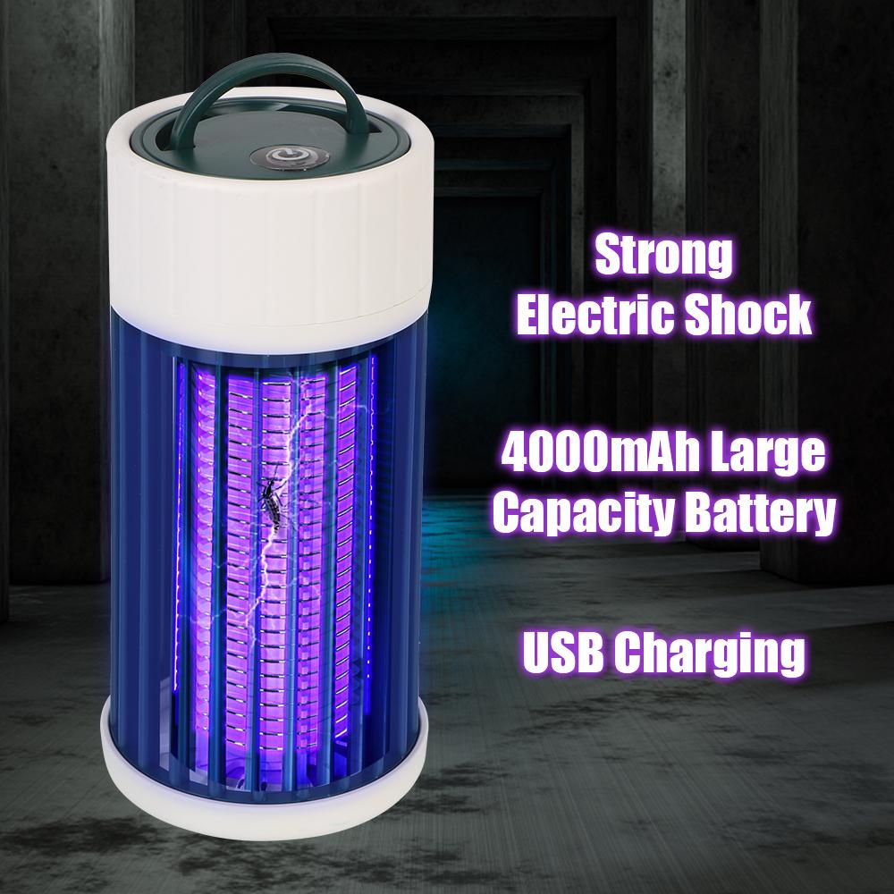 Anti Mosquito Repellent Killer Indoor Portable Bug Zapper Camping Anti Fly Trap Rechargeable LED Mute Electronic Insect Killers