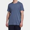 Adidas Chill Ss Tee Round Neck Fashion Comfortable Short Sleeve T-Shirt Men Tops Blue DZ4843