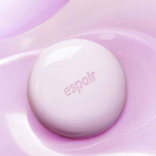 Espoir Due Like Jello Tone Up Cushion SPF50+ PA+++ 02 Neutral Mauve Plump and Glossy Skin Tone Up Base Pore Hiding Base Control Color Espoir Official
